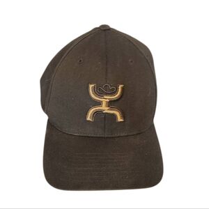 Hooey‎ Brown Cap with Gold Logo Size S-M